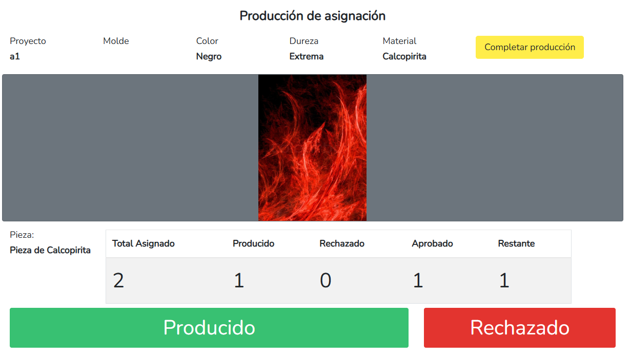 Operación.Producido